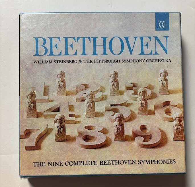 BEETHOVEN WILLIAM STEINBERG PITTSBURGH SYMPHONY Nine Complete Symphonies 5CD Set