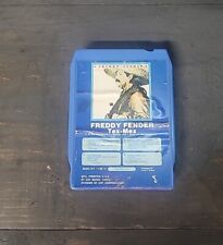 Vintage**Freddy Fender Tex-Mex 8 Track Tape 1979 Blue Cart AY 1132H picture