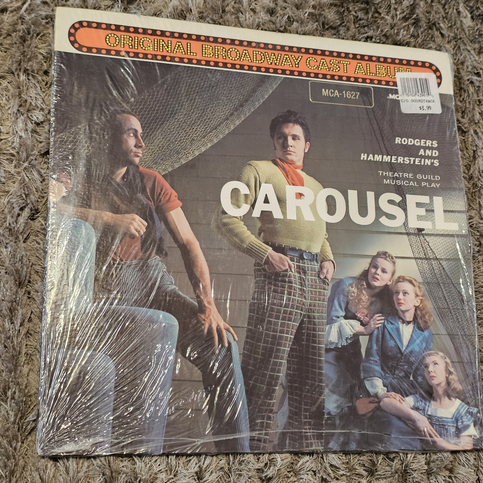 CAROUSEL - ORIGINAL CAST (New York) [LP vinyl  DECCA DL 79020] vintage theater