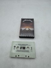 Metallica Master Of Puppets Cassette Tape / 1986 Elektra / Vintage Rock Metal picture