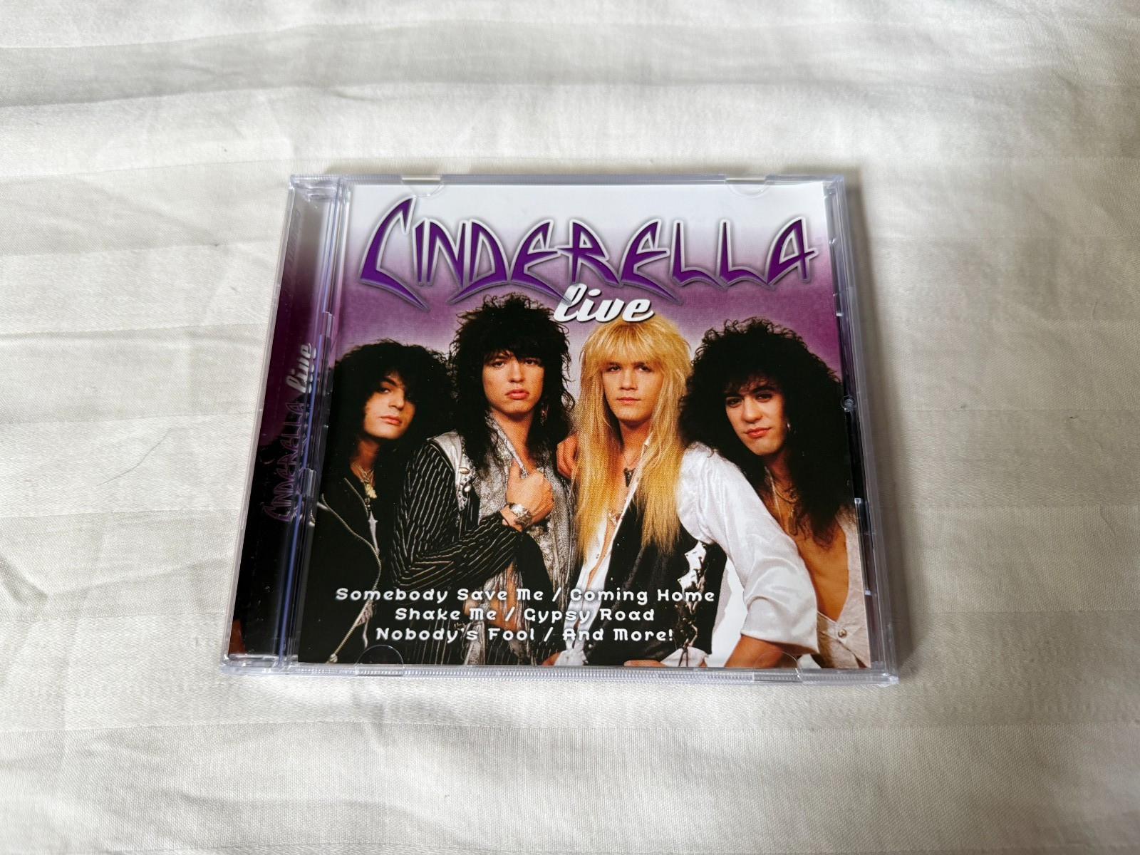 Cinderella - Live CD 2005 United Audio Import 80s Hard Rock Keifer OOP RARE