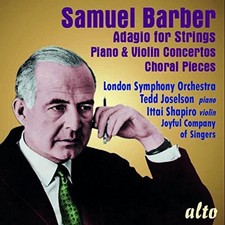 Samuel Barber Barber: Adagio For Strings - Piano & Violin (CD) picture