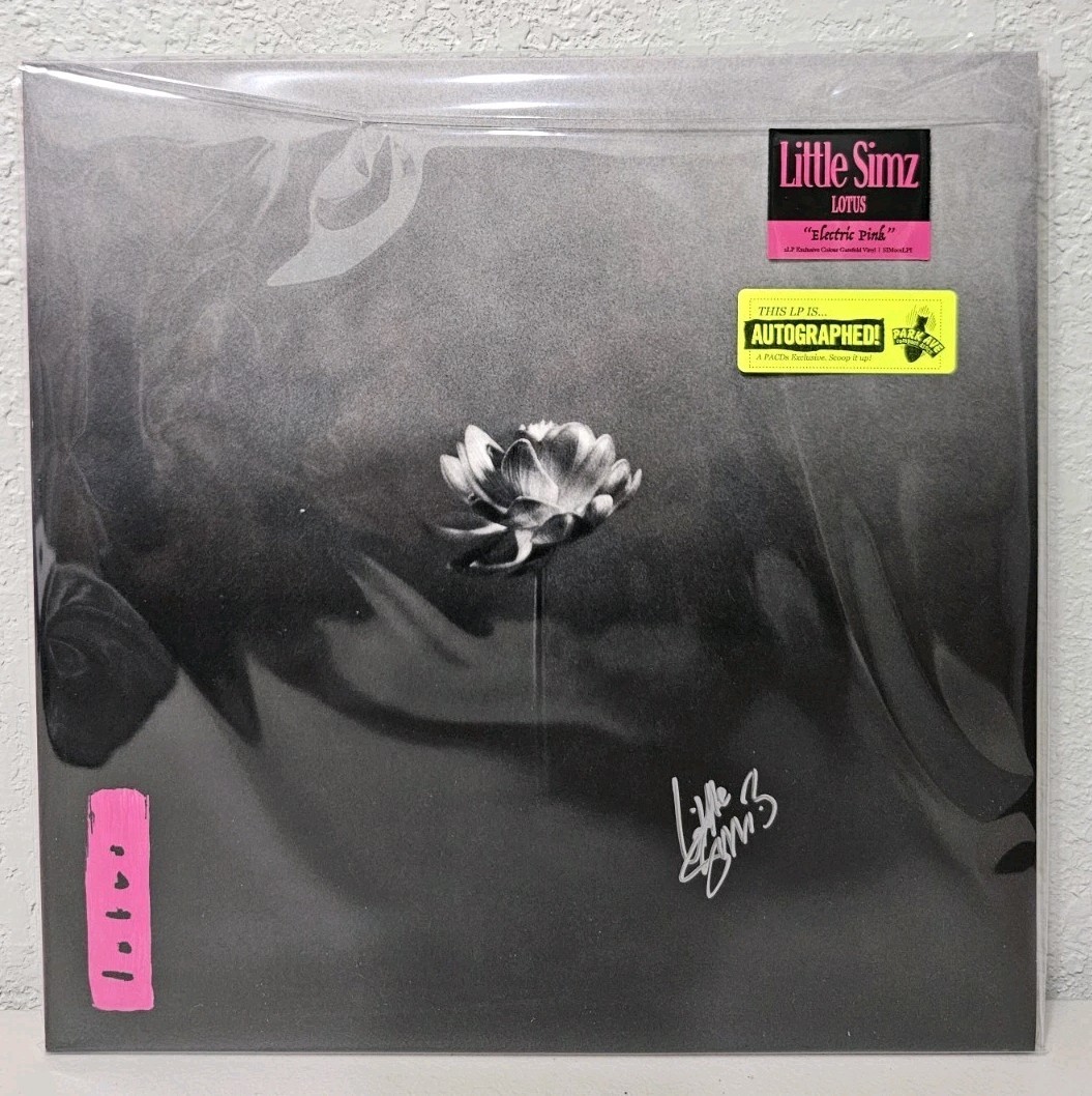 SIGNED Little Simz - Lotus Electric Pink Vinyl 2LP