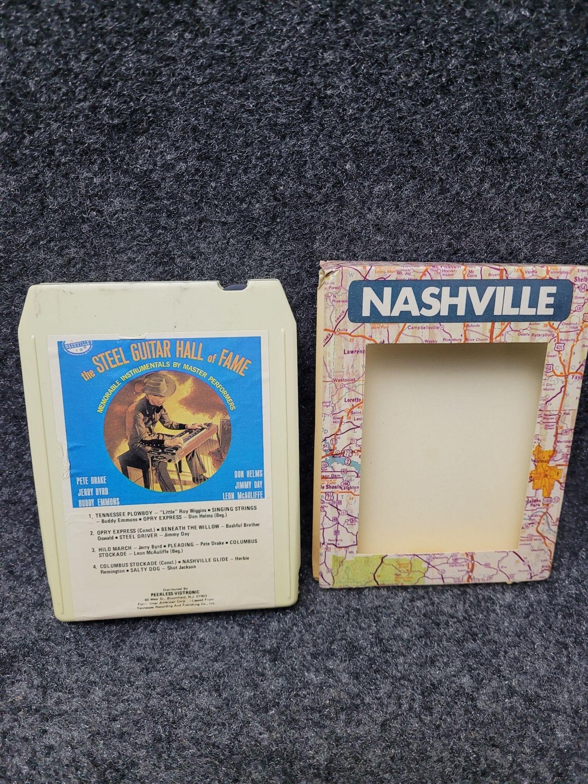 Vintage Steel Guitar Hall Of Fame 8-Track Tape Nashville Country Instrumental