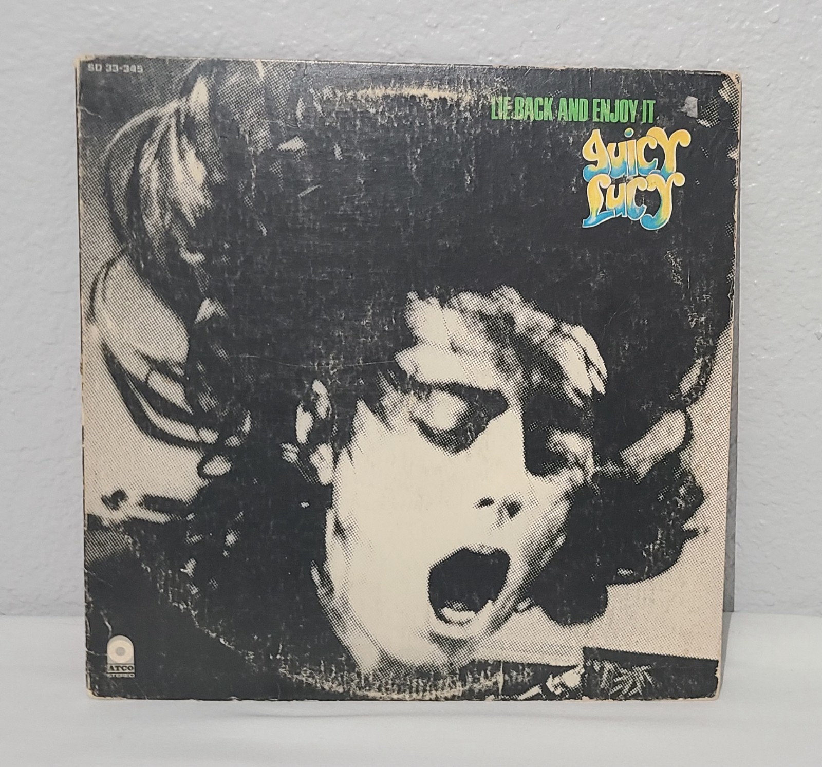 JUICY LUCY~LIE BACK AND ENJOY IT~ORIG \'70 US PRESSING G/ Fair Condition 