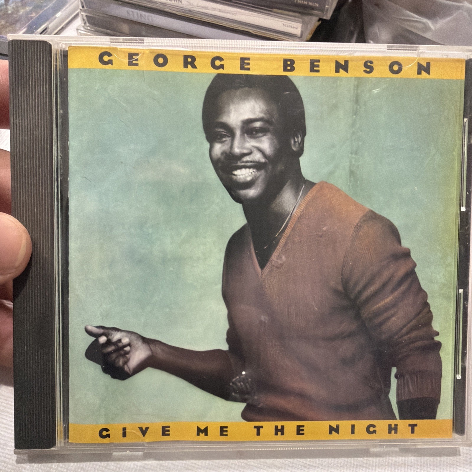 Vtg 1980 George Benson GIVE ME THE NIGHT CD - CD is Near Mint 