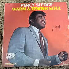 Percy Sledge Warm and Tender Soul Original LP 1966 Atlantic 8132 picture