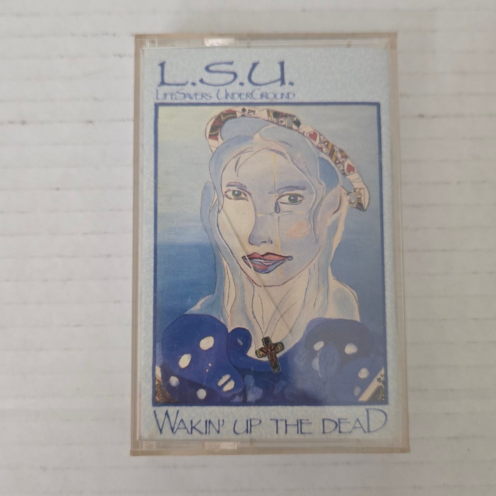Vintage 1989 LSU Lifesavers Underground Wakin Up The Dead Cassette Blonde Vinyl