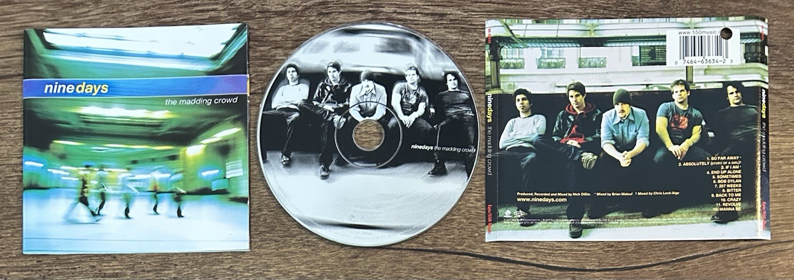 The Madding Crowd by Nine Days (CD, 2000)