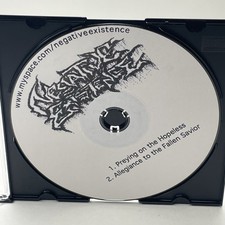 Negative Existence Demo CD Obscure MySpace Death Metal Self-Released Nailed Shut picture