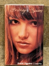 Britney Spears - Sneak Preview Cassette Tape Original 1998 Jive Promo NEW SEALED picture