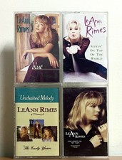 LeAnn Rimes Cassette Tapes Lot 4: Blue, You Light Up My Life, Unchained Melody picture