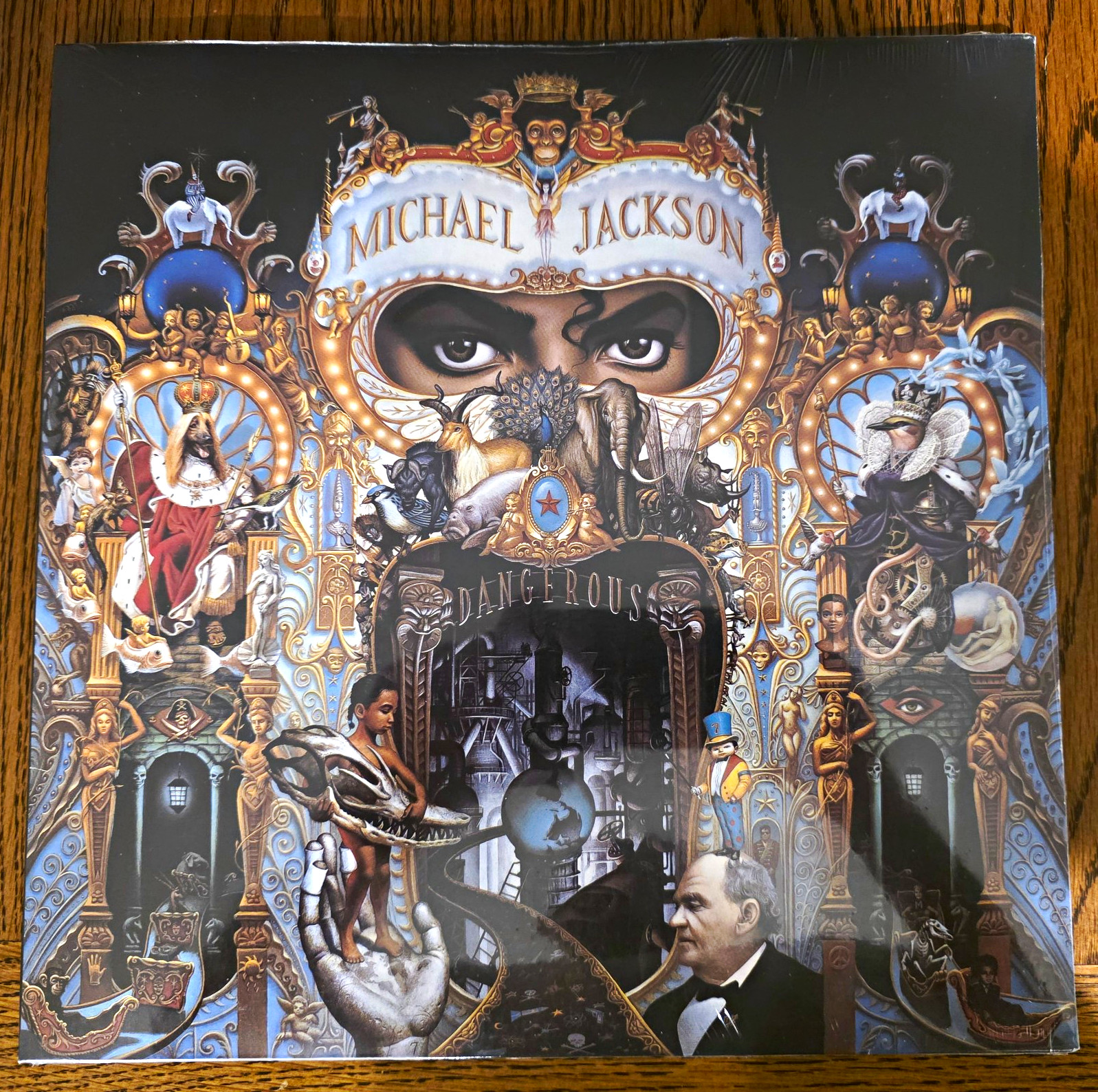 Michael Jackson Dangerous 2LP Vinyl Record 180 Gram Sealed.