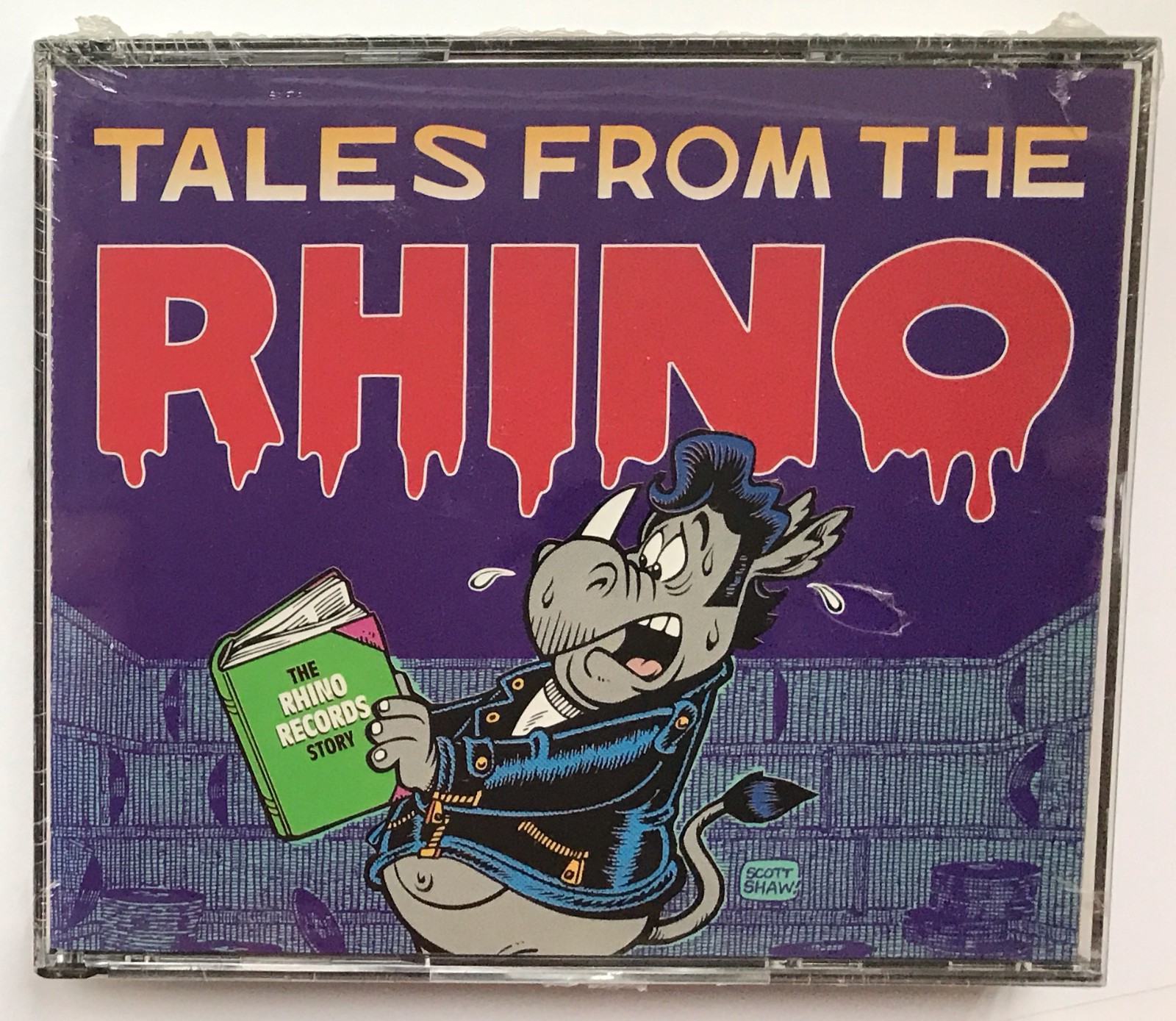 RHINO RECORDS / Various 43 Track Compact Disc x 2 / Tales From The Rhino / NEW