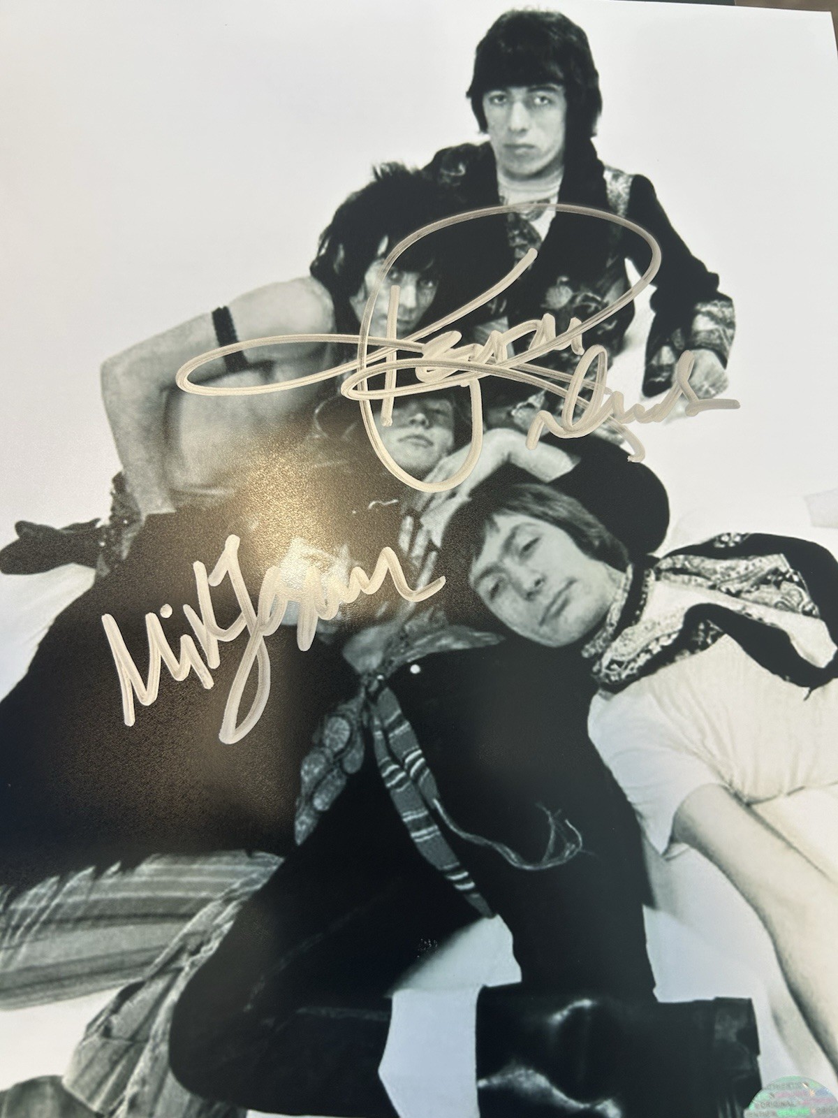 The Rolling Stones 8x10 Autographed Photo With COA
