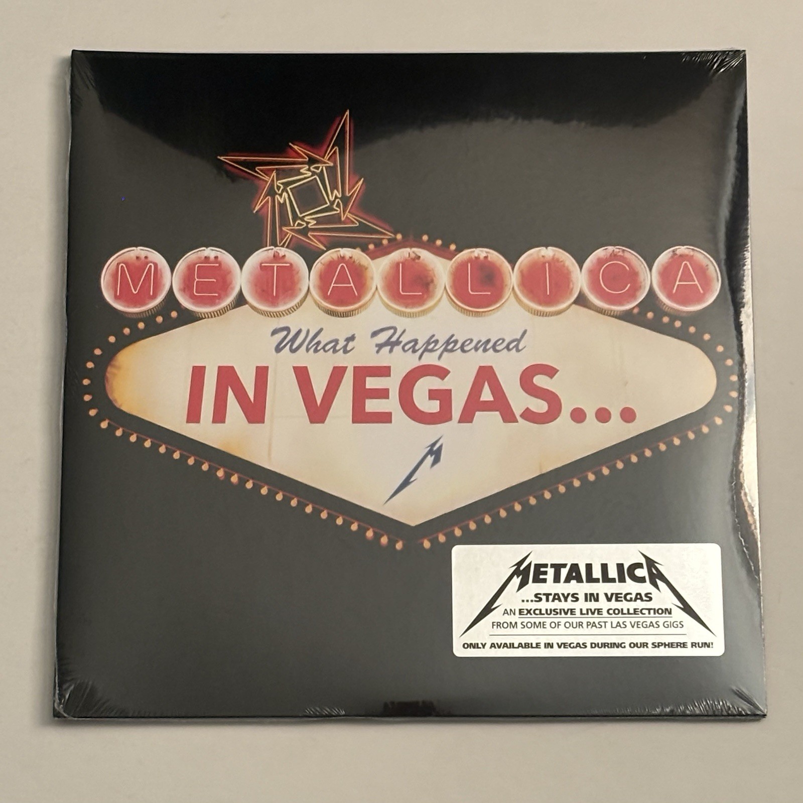 New Sealed 2026 Metallica Las Vegas Residency Sphere Vinyl Exclusive  Release 