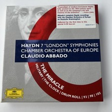 HAYDN : Joseph Haydn: 7 'London' Symphonies CD Box Set 4 discs (2009) Rare OOP picture
