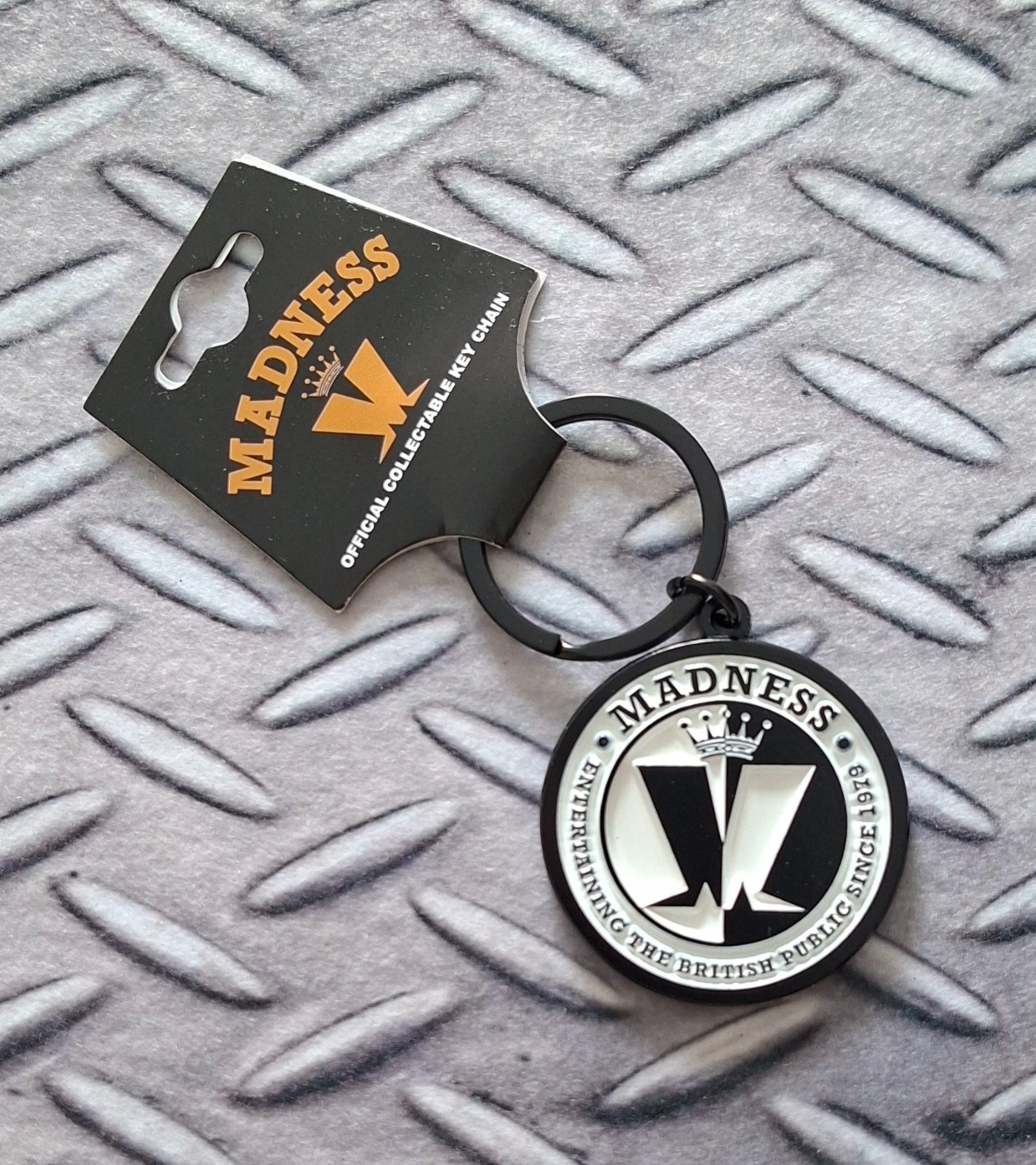 MADNESS - 1979  -  KEYCHAIN (NEW) OFFICIAL BAND MERCH