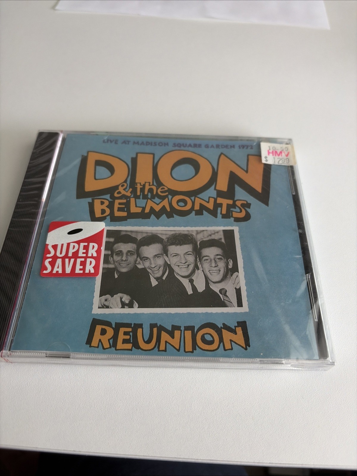 New Dion & the Belmonts Reunion Live at Madison Square Garden 1972 CD Ships Free