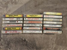 Lot Of 19 Random Cassettes - Country, Rock , 50-60's, Garth Brooks, Travis Tritt picture