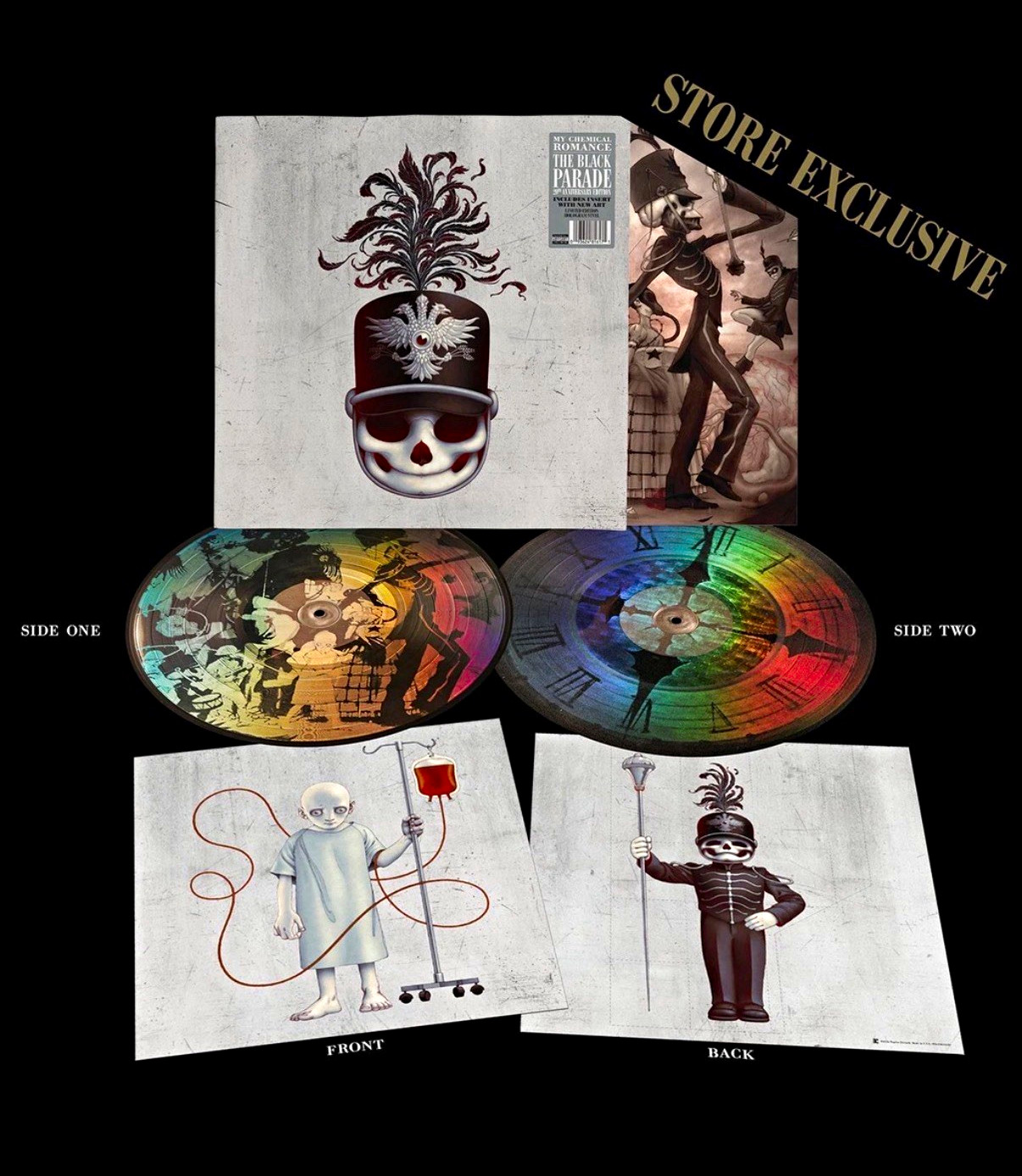 The Black Parade - My Chemical Romance - Laser-Etched Hologram LP- Presale 