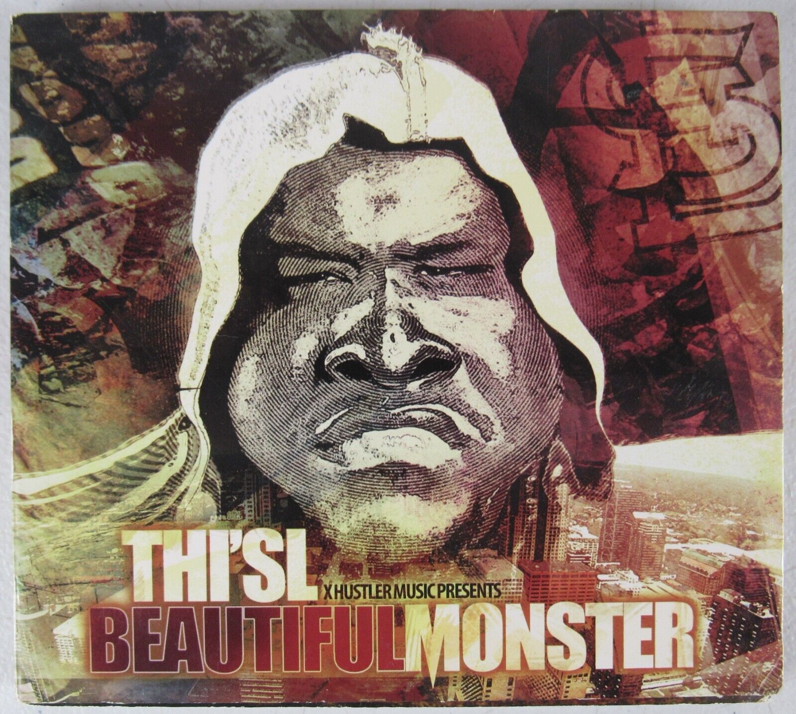 Thi\'sl CD Beautiful Monster X Hustler Music 2011 Christian Hap Hip Hop St Louis