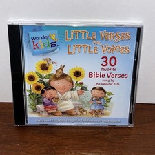 Little Verses For Little Voices - 30 Bible Verses Sung By The Wonder Kids - New picture
