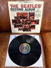 The Beatles Second Album Colorband label 1986 Allied Press Stereo picture