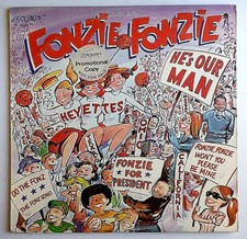 THE HEYETTES - Fonzie, Fonzie He's Our Man - Vinyl LP London  PS 674 Happy Days picture