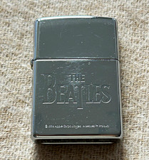Zippo The Beatles Logo Lighter Vintage 1997 Chrome Rare Unstruck H XIII No Box picture