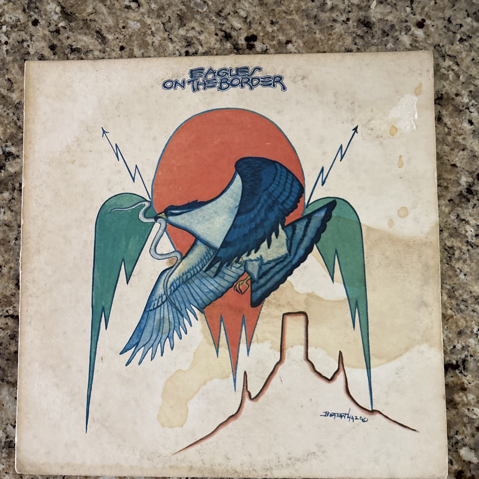 On the Border by The Eagles (Record, 2006) Asylum