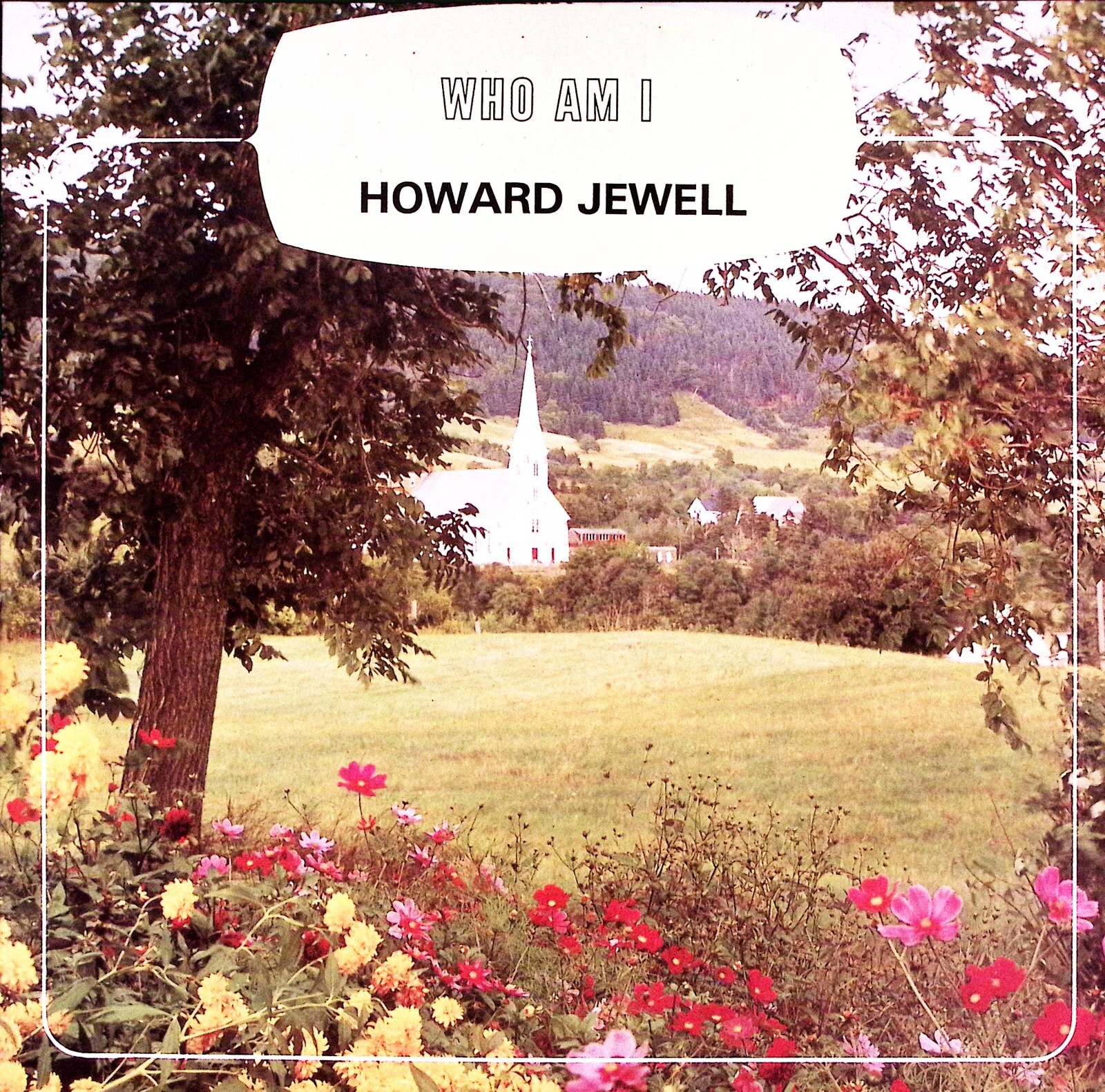 HOWARD JEWELL WHO AM I GAINESVILLE GA GOSPEL GOSPEL EXCELLENT VINYL LP 218-87