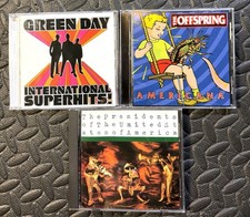 Green Day Offspring Presidents USA CD Lot of 3 90s Alternative Punk Rock picture