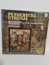 Vinyl LP Records Penderecki Utenja Philharmonic Warsaw Factory Sealed-2 LP's  picture
