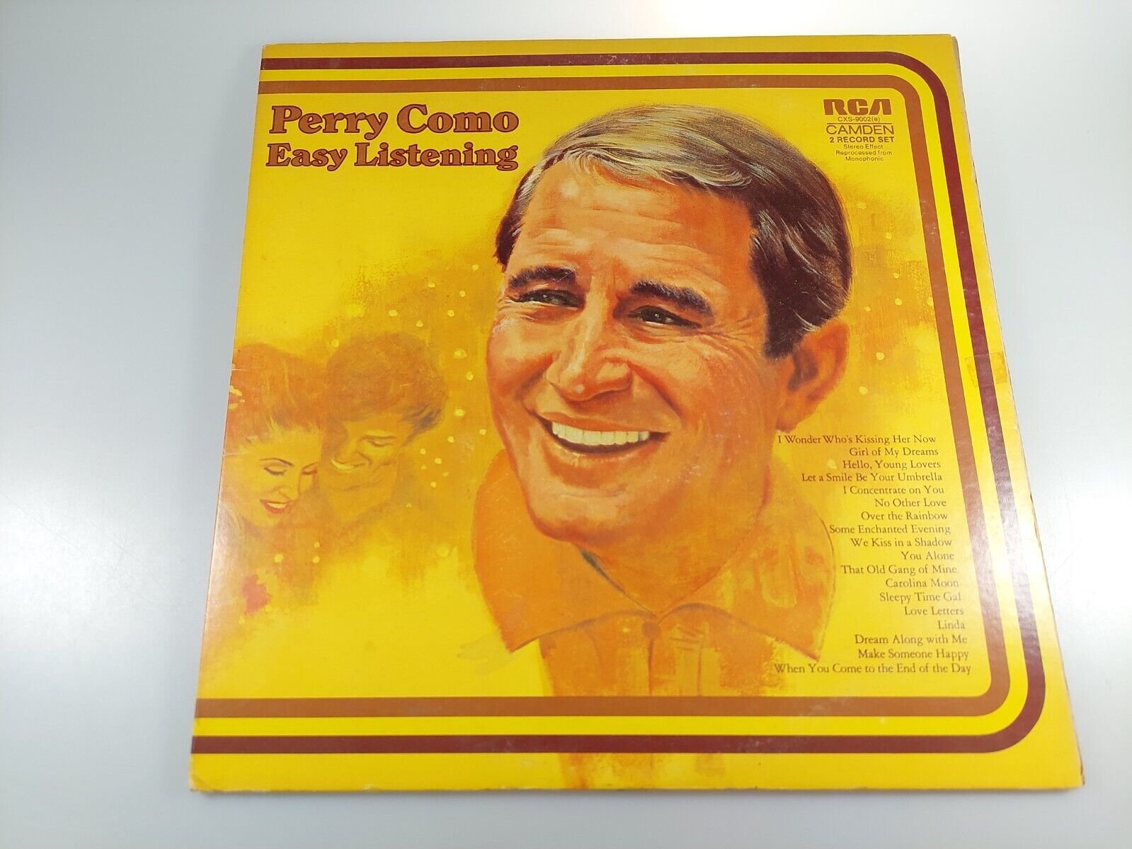 Perry Como Easy Listening 2 LP 1971 RCA Camden CXS-9002  
