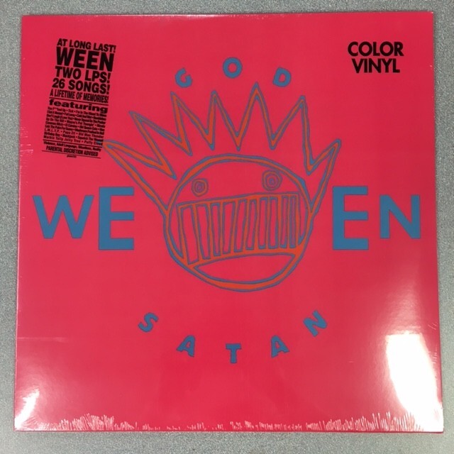 Ween - God Ween Satan PINK & BLUE Vinyl 2-LP Set (New/Sealed) 2016
