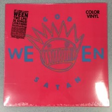 Ween - God Ween Satan PINK & BLUE Vinyl 2-LP Set (New/Sealed) 2016 picture