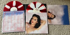 Katy Perry—Teenage Dream Peppermint Pinwheel Vinyl 2023 w/ Poster picture