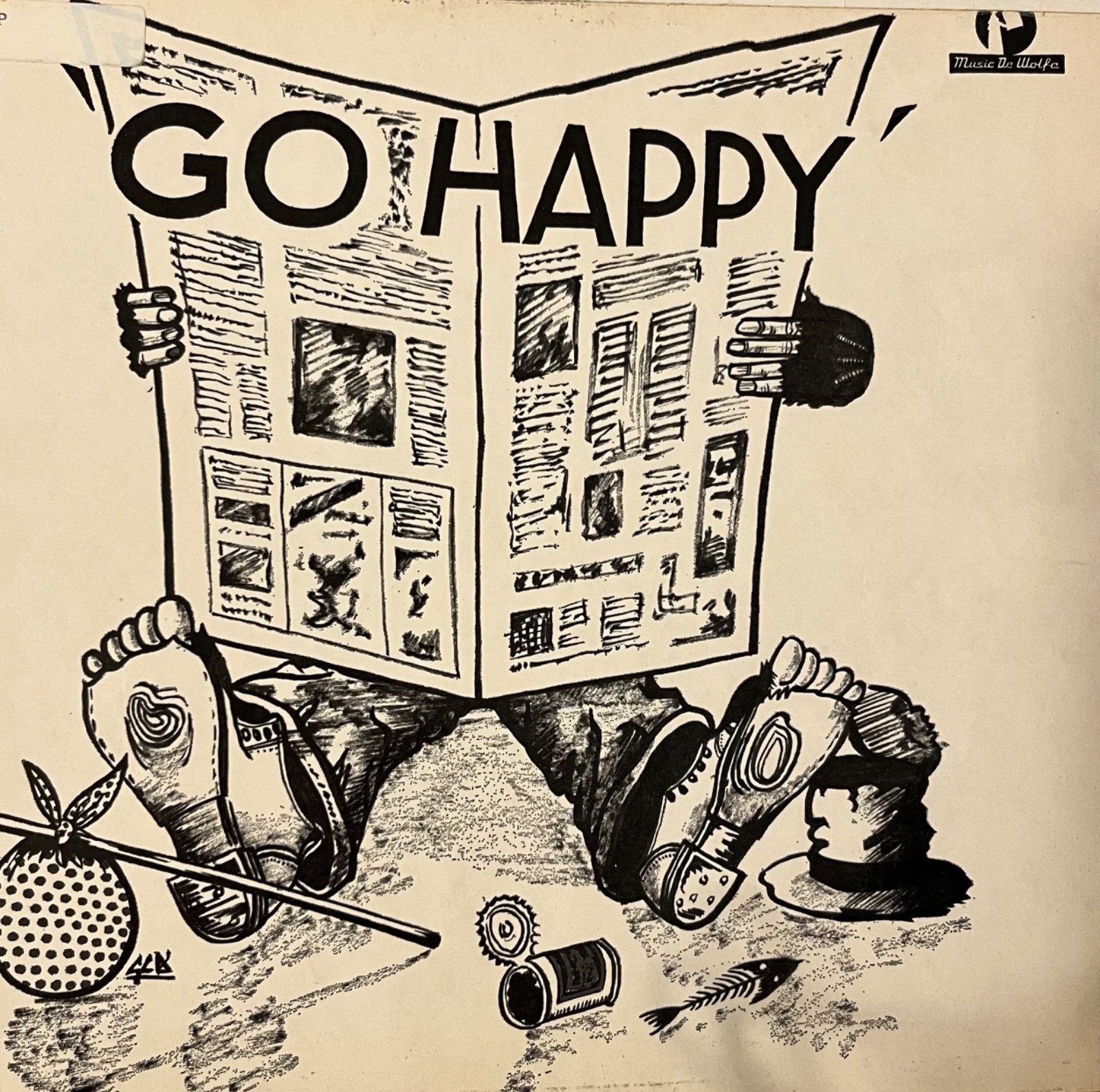 Go Happy vinyl production music by De Wolfe 10