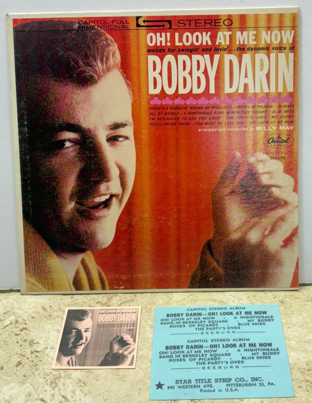 Bobby Darin Oh Look At Me Now Jukebox 7\