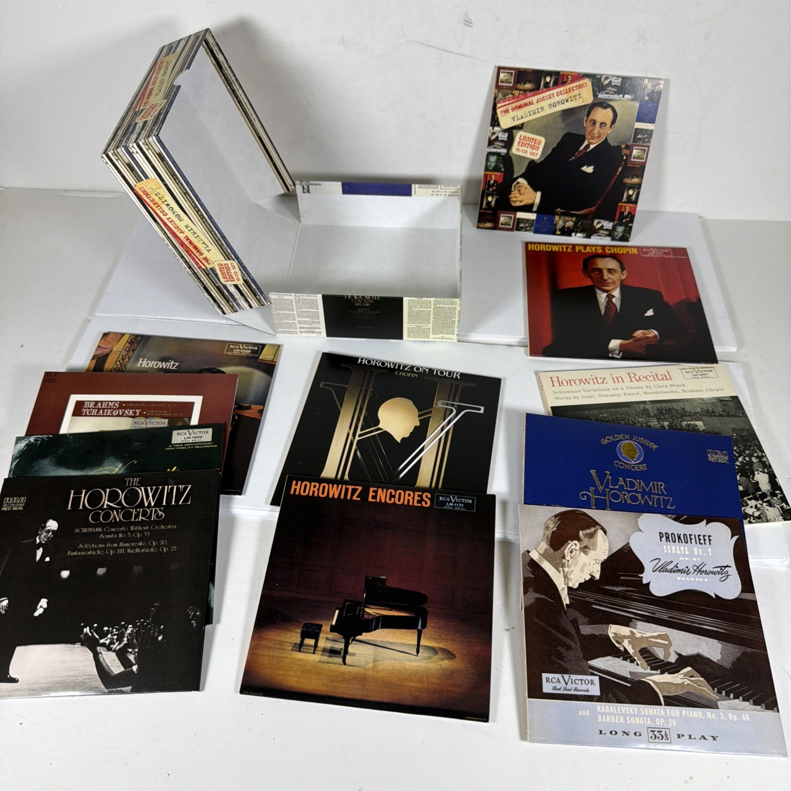 Vladimir Horowitz - The Original Jacket Collection - 10cd box set EU Limited Ed