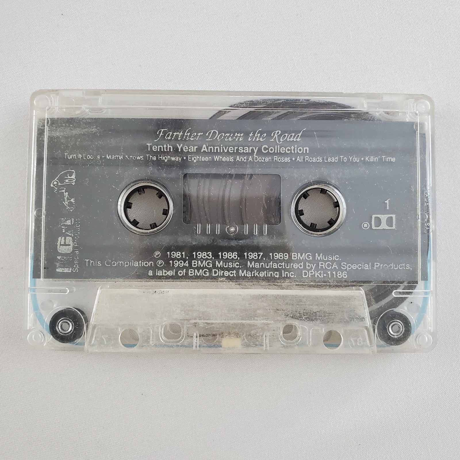 Farther Down the Road 10 Year Anniversary Collection Cassette Tape Only No Case