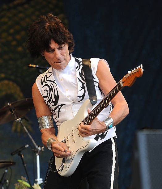 Guitarist Jeff Beck performs 41st New Orleans Jazz & Heritage Fest- Old Photo 3