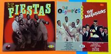 DOO WOP x2  Lot: The FIESTAS The OLYMPICS & The MARATHONS Imports EX #7722 picture