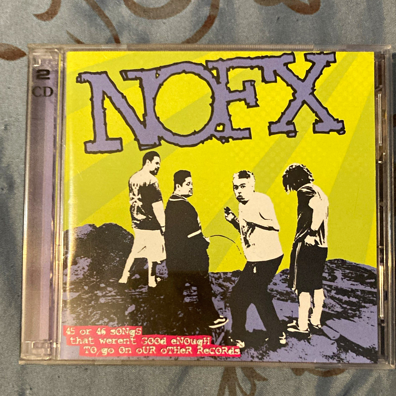 NOFX 45 or 46 Songs That Weren't Good Enough... CD Compilation 2002 Fat 2 CDs