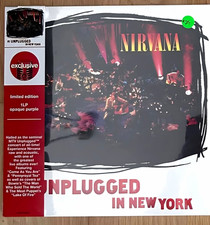 Nirvana MTV Unplugged in New York Limited Edition Purple Vinyl LP 12