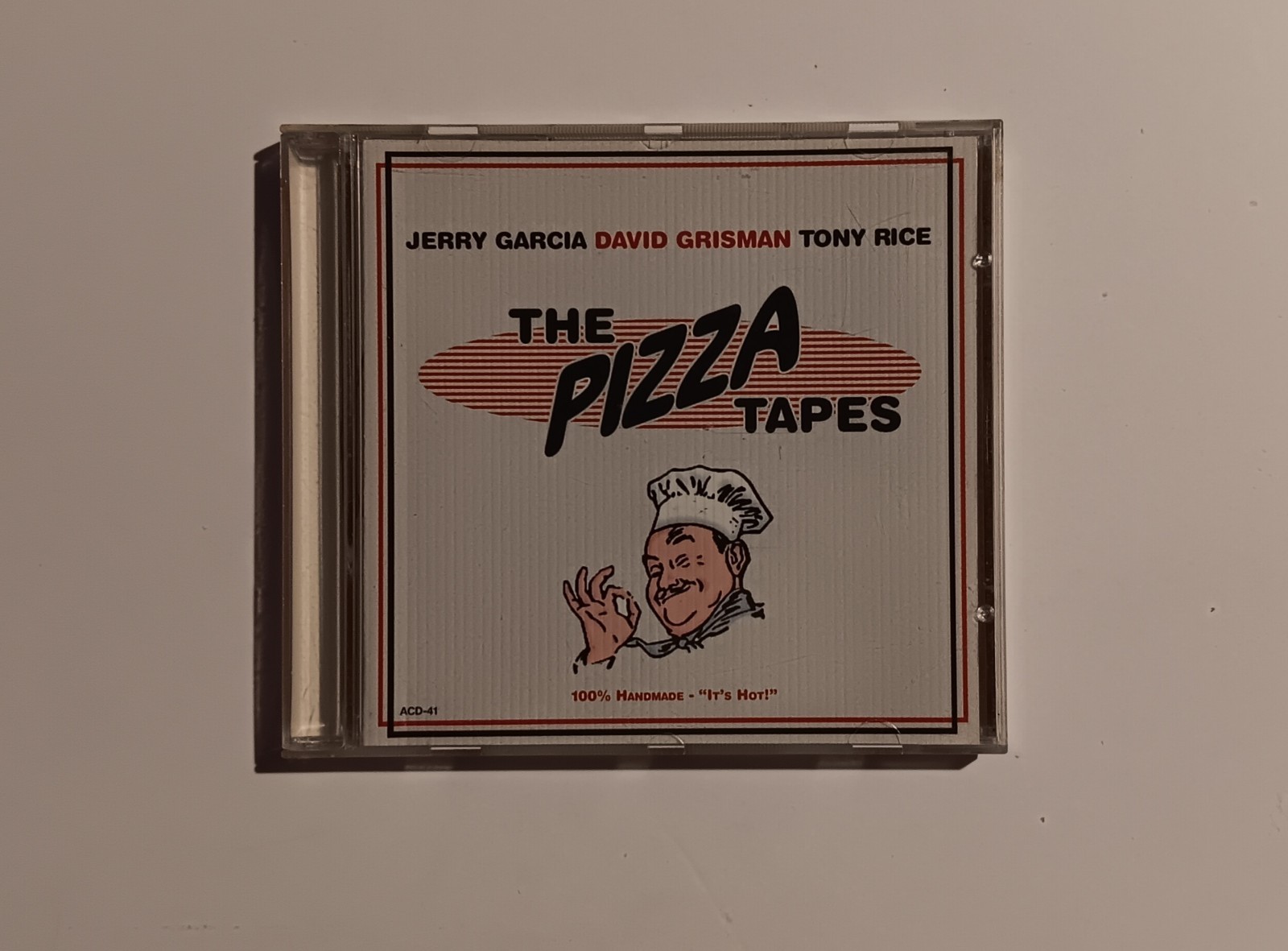 Jerry Garcia David Grisman Tony Rice The Pizza Tapes Grateful Dead CD ACD-41 