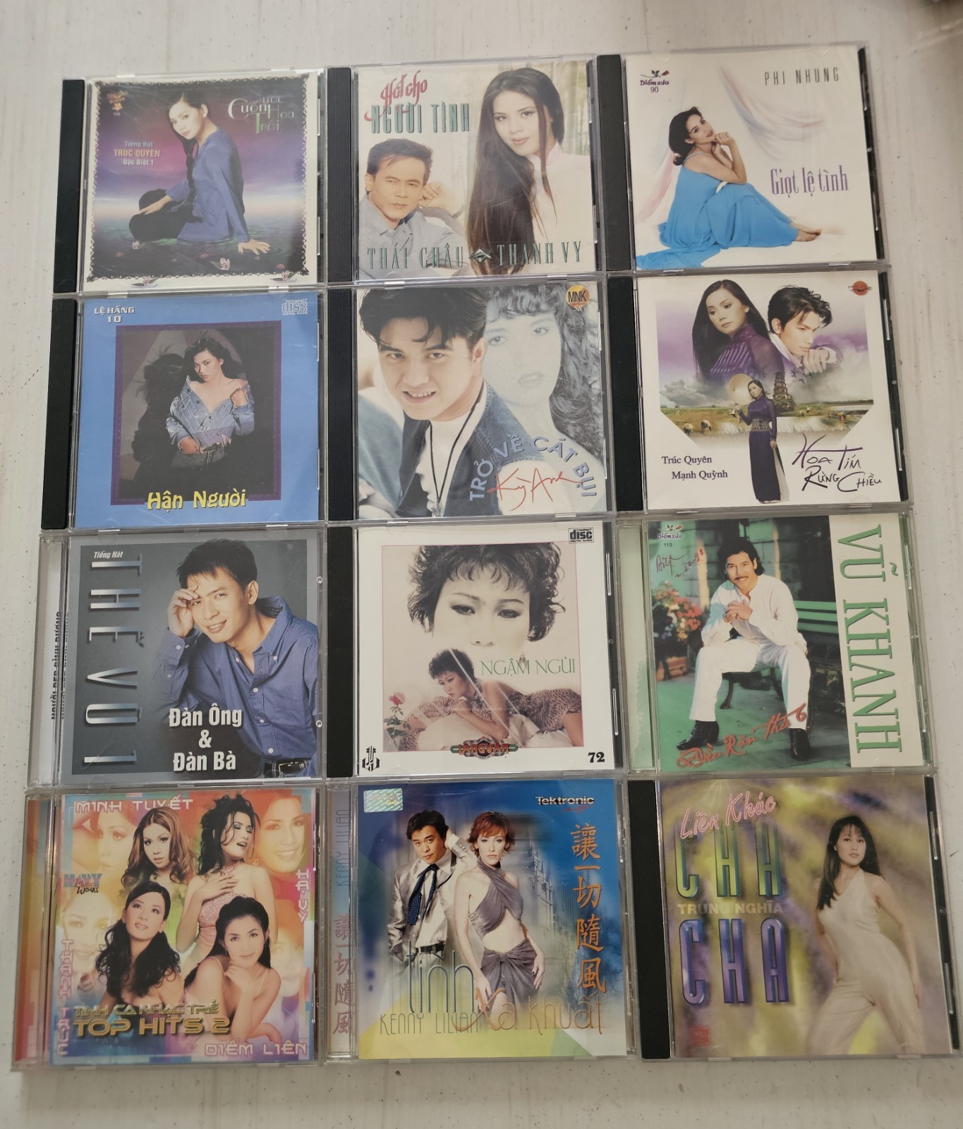 Vietnamese Music CD - Lot of 12 CDs
