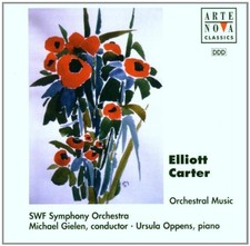 ELLIOT CARTER - Carter: Concerto For Piano And Orchestra / Concerto For - CD picture