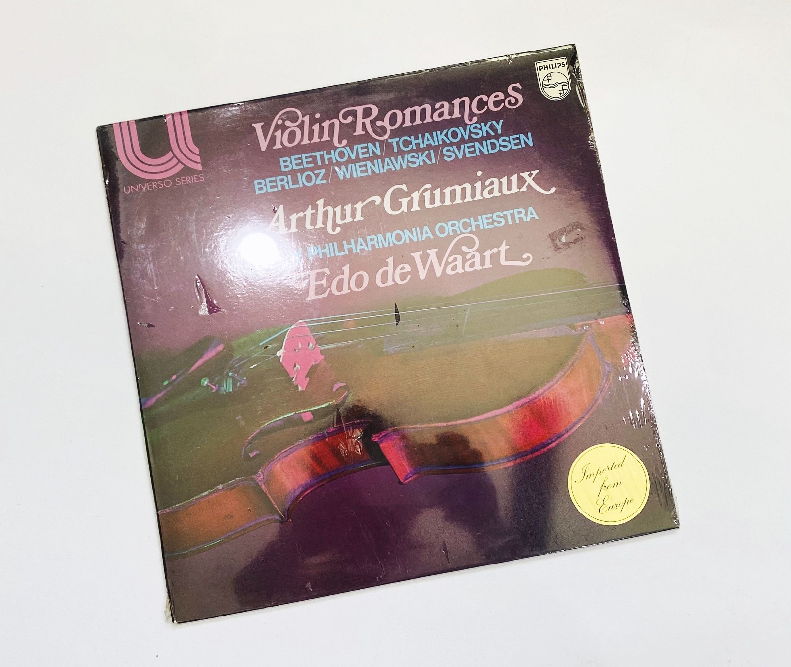 Rare Factory Sealed Philips 6580 047 * Arthur Grumiaux/Violin Romances LP Record